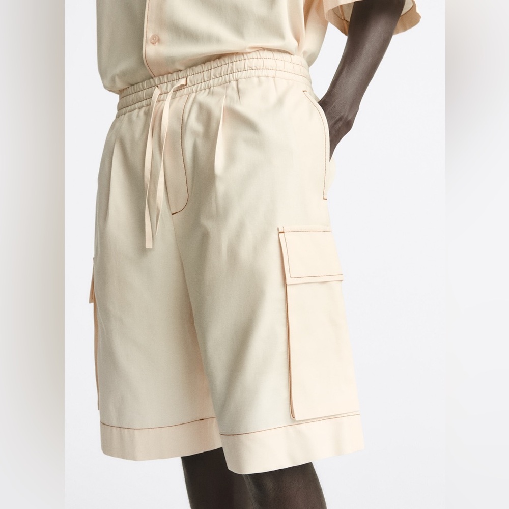 NWT Zara Cargo Shorts